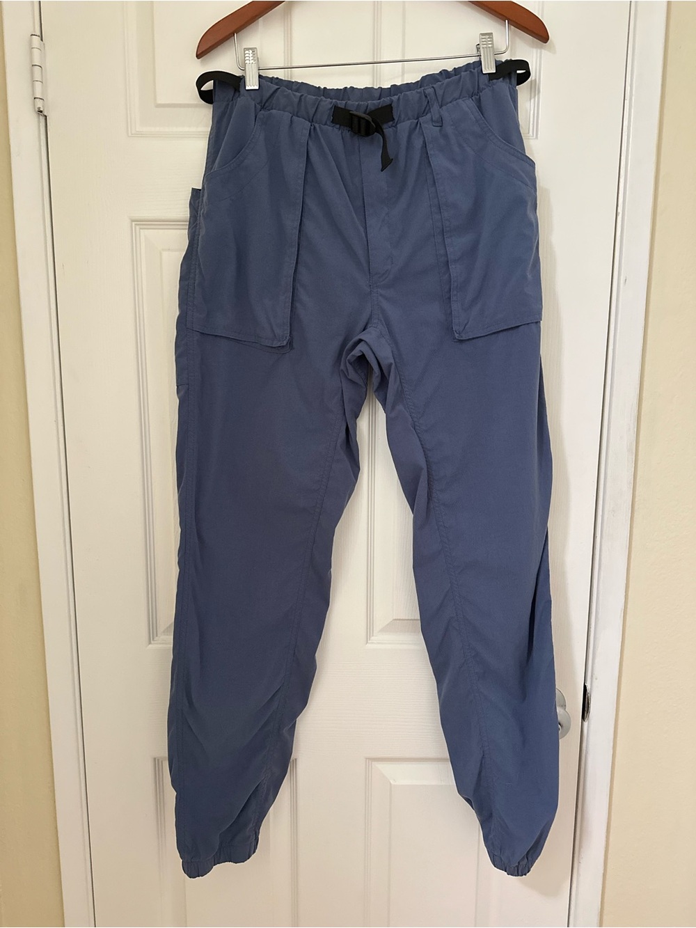 REI Co-op Trailmade Nylon Hiking Joggers Blue Sz L GUC Style M012 $80 MSRP